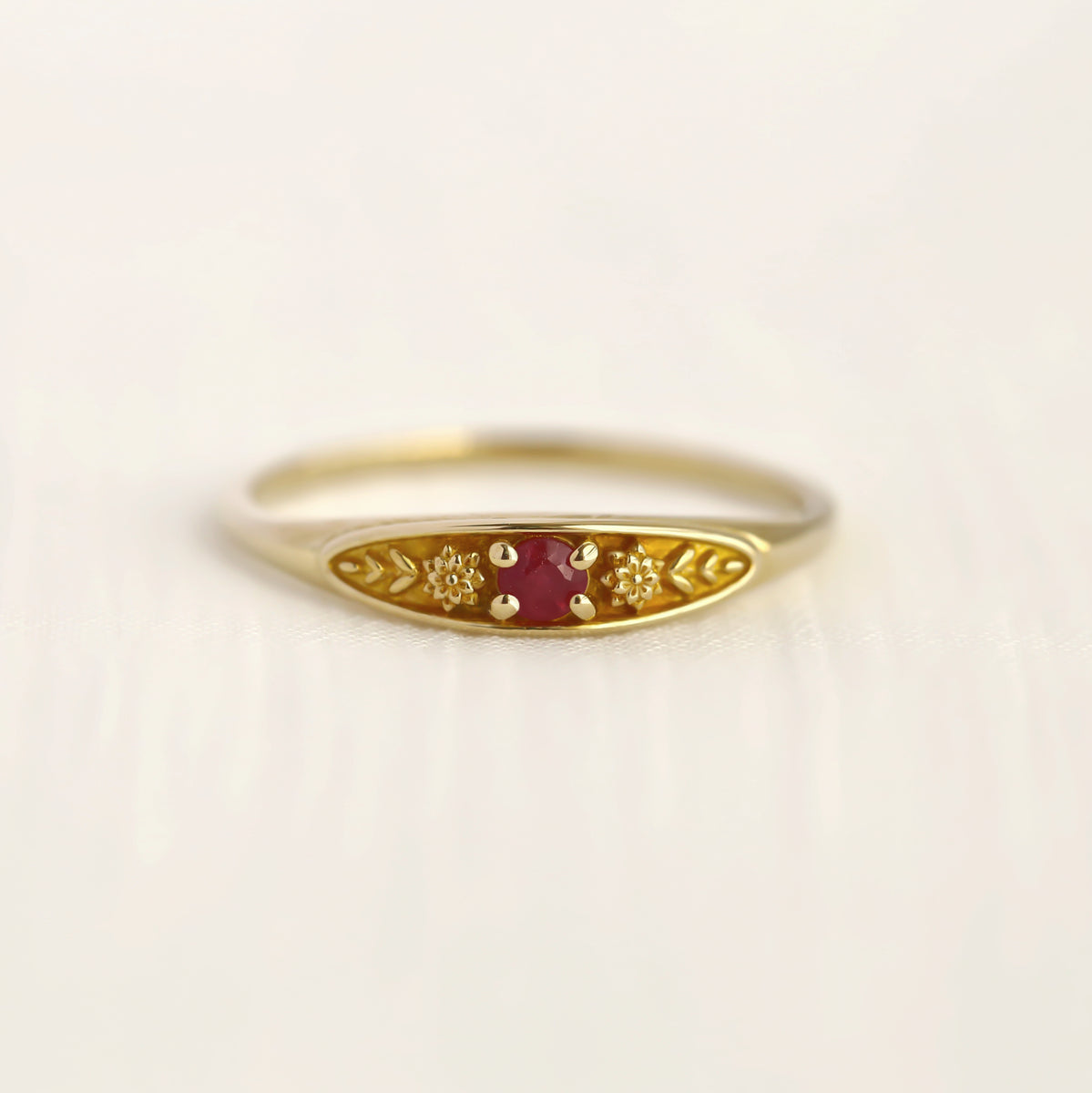 July birth ring – TED&MAG JEWELRY STUDIO