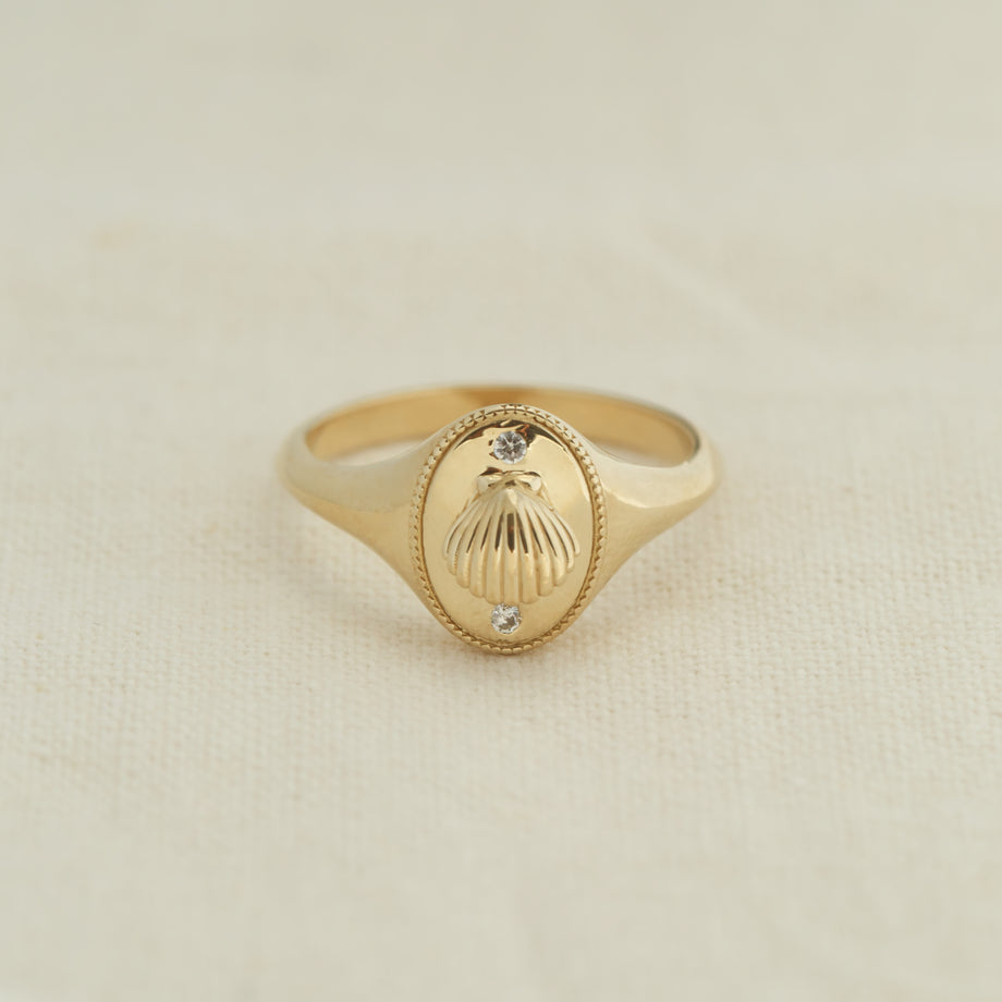 Venus signet ring – TED&MAG JEWELRY STUDIO