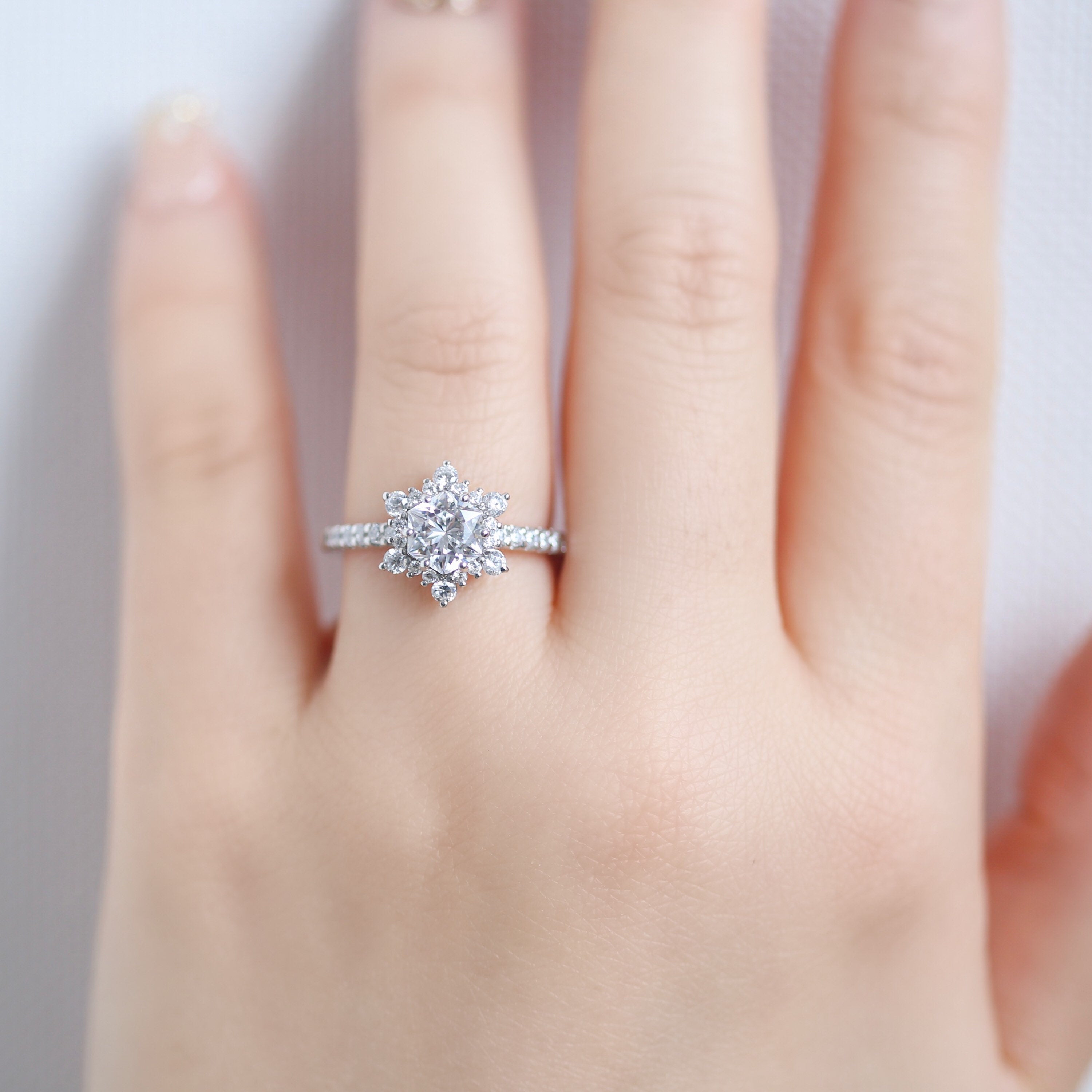 Snowflake ring – TED&MAG JEWELRY STUDIO